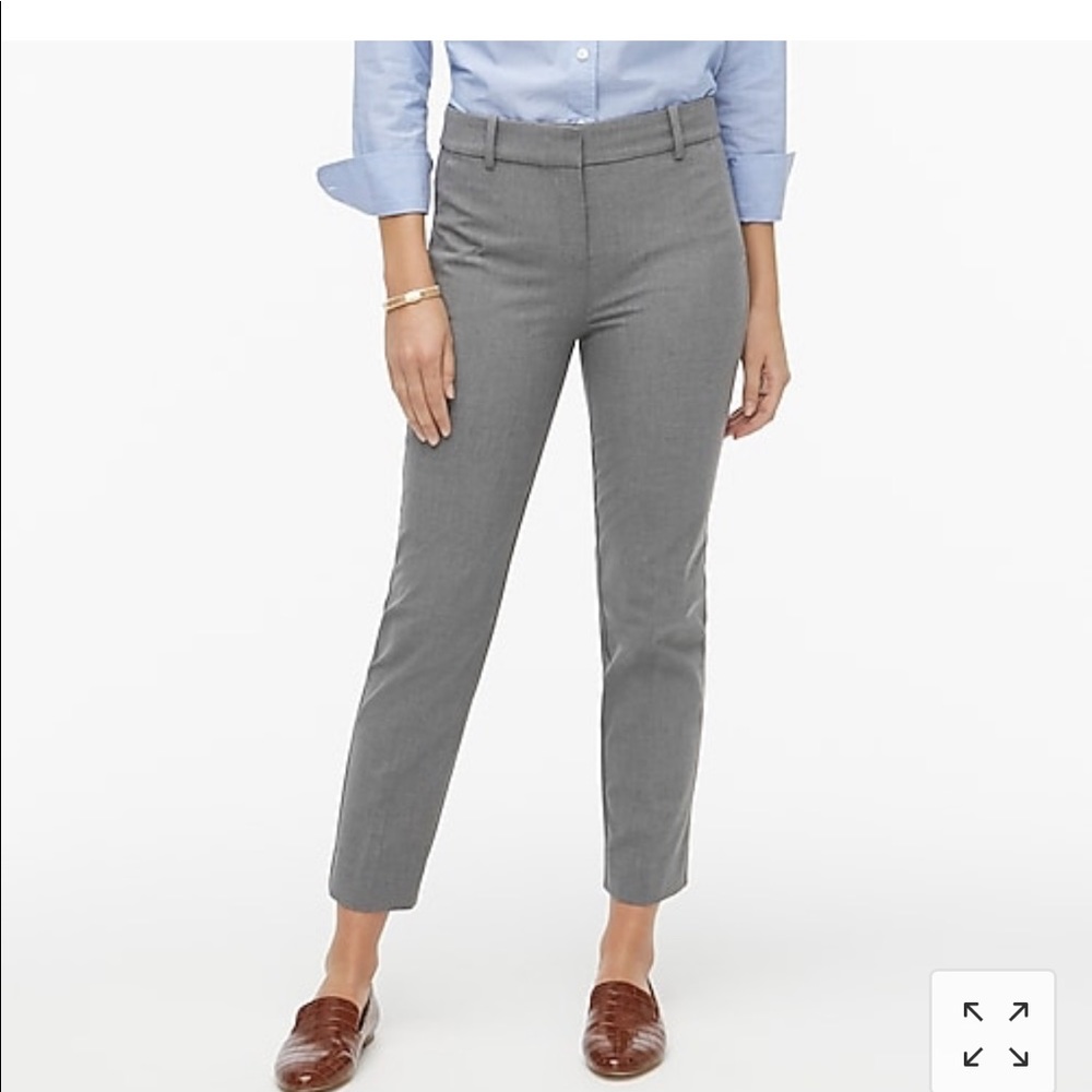 J.CREW Slim cropped Ruby pant in stretch twill